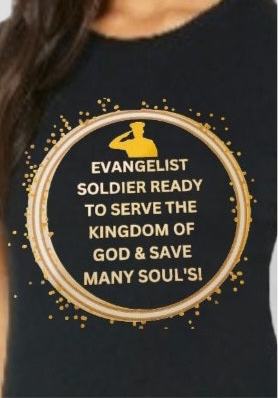 Evangelist Soldier Black T-shirt